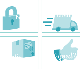 Veilig betalen met iDEAL. Snelle levering. Niet goed, geld terug.